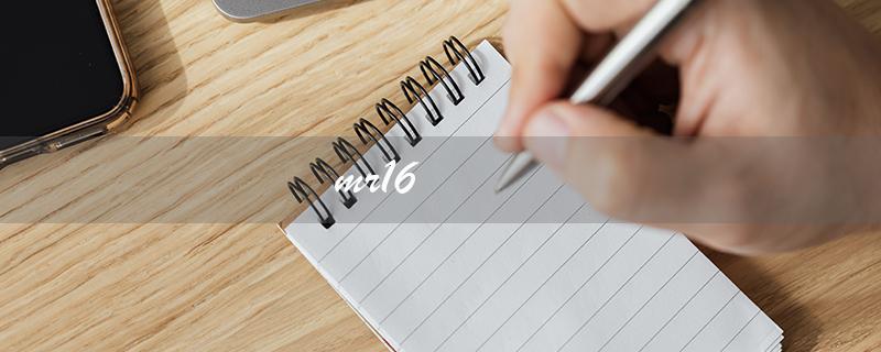 mr16（MR16 Question Headlines）
