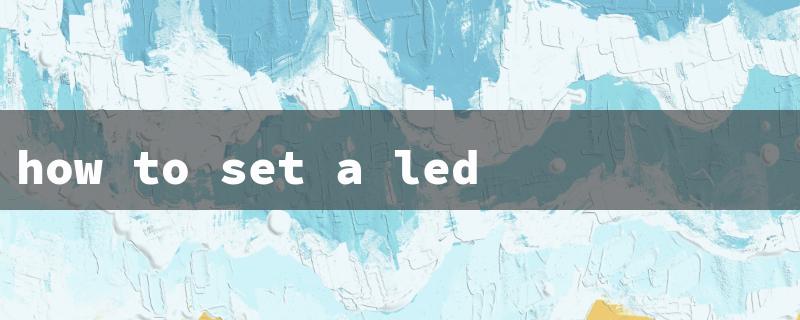 how to set a led touch screen watch（Set Time on LED Watch）