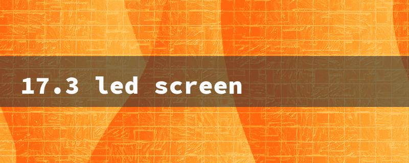17.3 led screen（17.3 LED Screen）